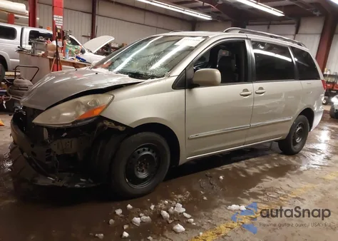 2008 Toyota Sienna Limited from USA, damaged, VIN 5TDBK22C08S016360